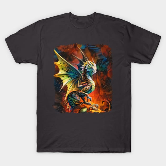 Dragon Born T-Shirt by LairofGods